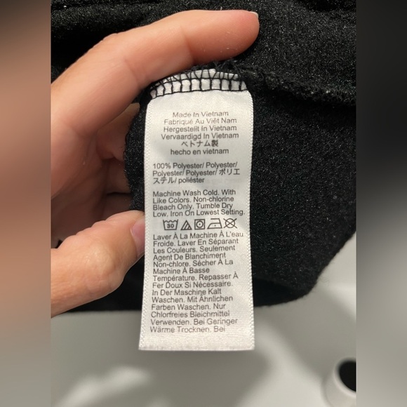 J.Crew Bouclé Shirt-Jacket in Black size XXS Shacket layering oversized warm - Picture 7 of 8